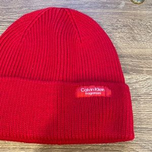 Calvin Klein red hat